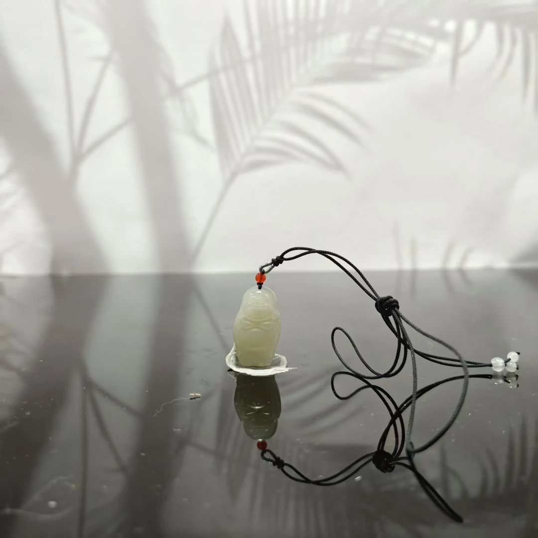 H和田玉佛公吊坠1259