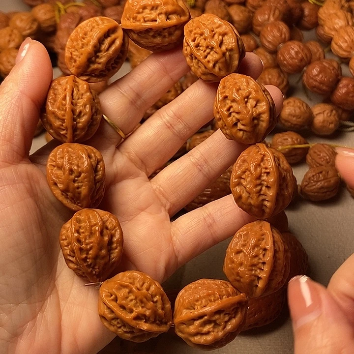 手串文玩核桃麦穗八棱