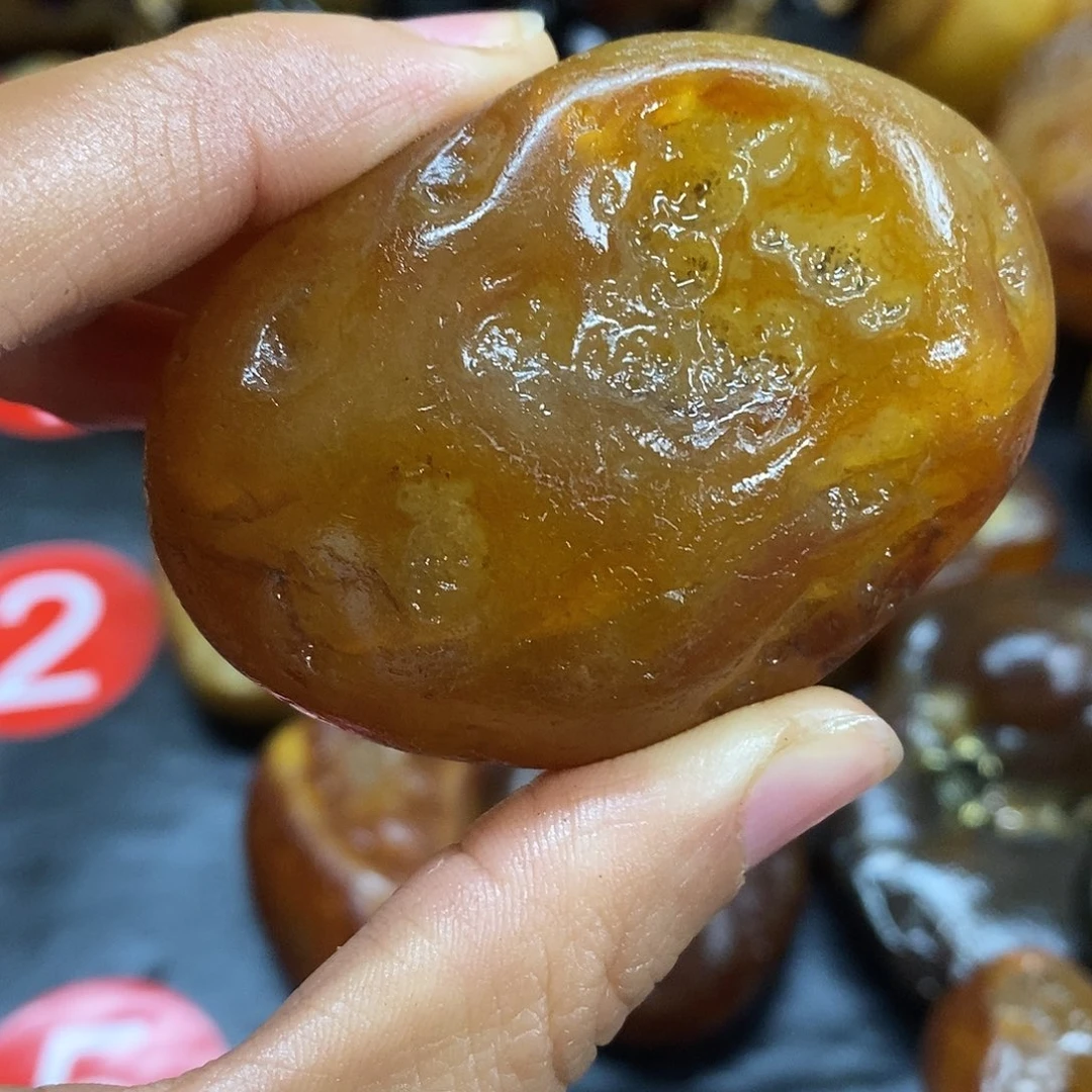 玛瑙/玉髓未镶嵌手把件