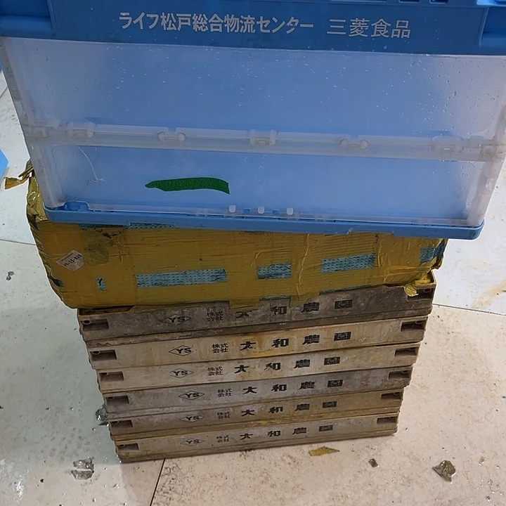 '***字厚款家用五金工具箱1个带盖裂了