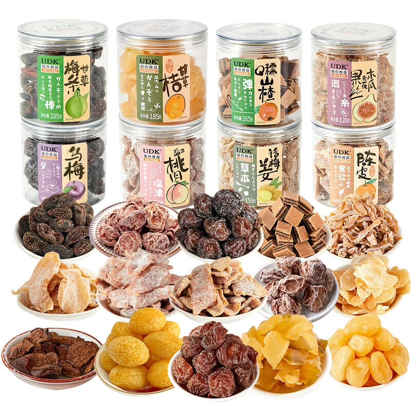 优之良品优之良品 广式罐装凉果蜜饯 甘草话梅乌梅无花果丝榄广东