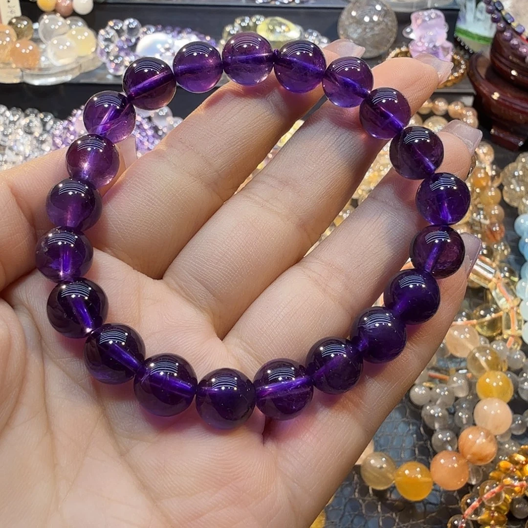 未镶嵌手链水晶紫水晶