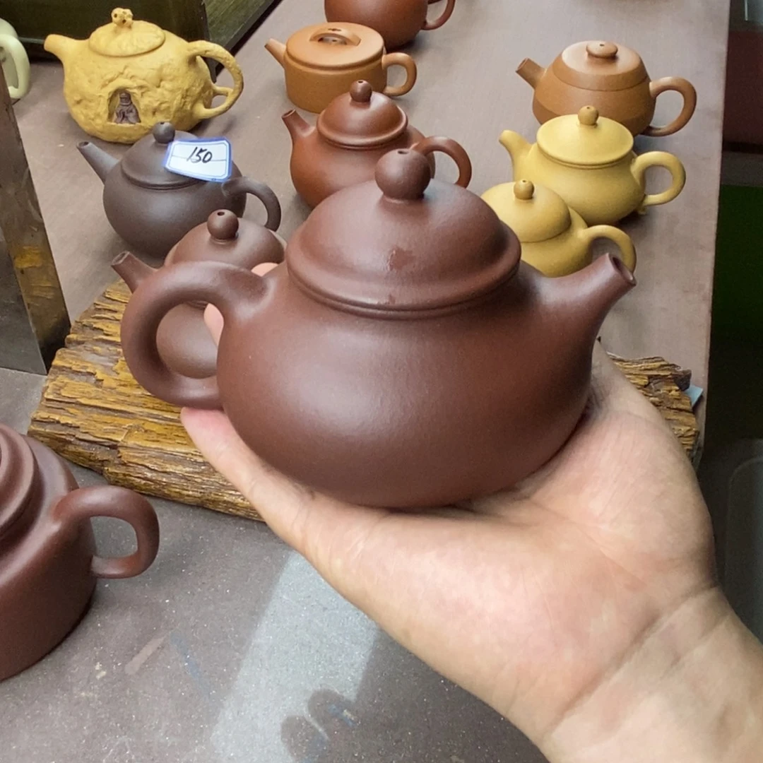 紫砂茶壶紫砂容天