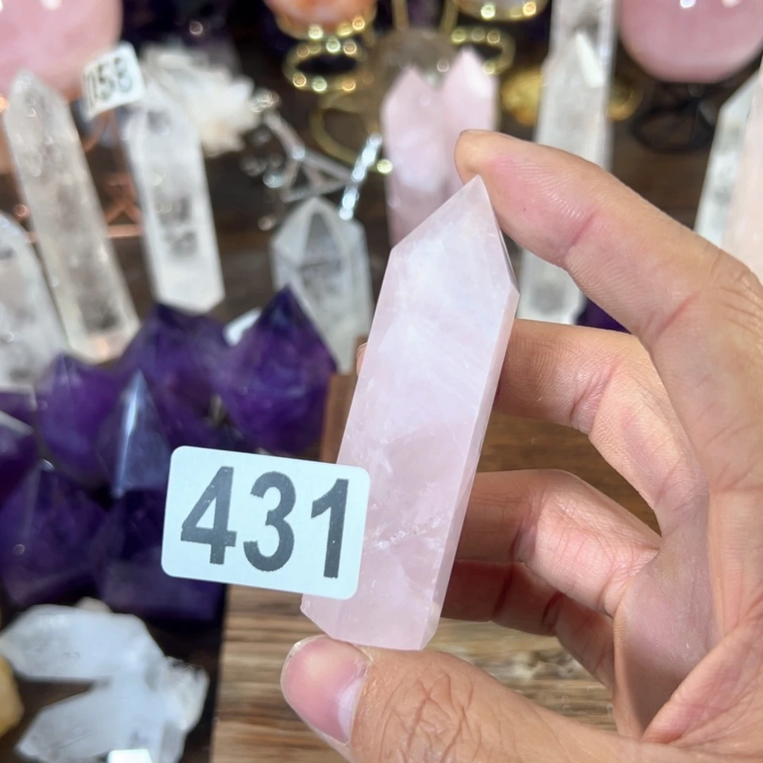 水晶天然水晶，默认微瑕未镶嵌A****