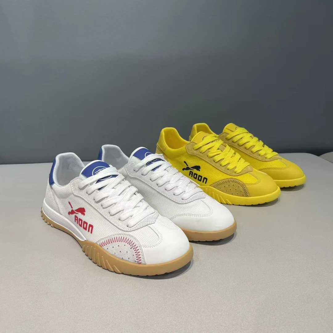 【皮鞋码】夏季国潮新款皮网拼接轻便百搭男士时尚休闲潮鞋舒适百搭