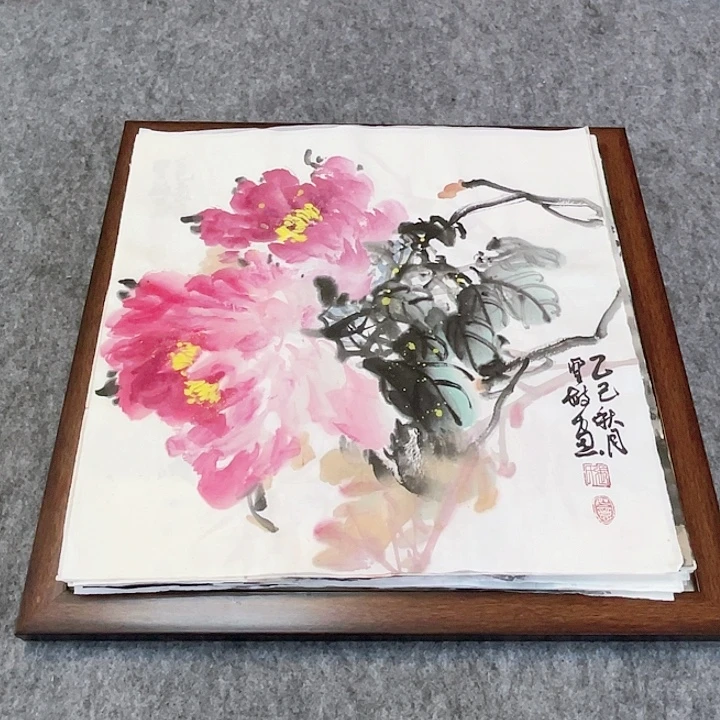 国画张圣敏先生纯手绘作品