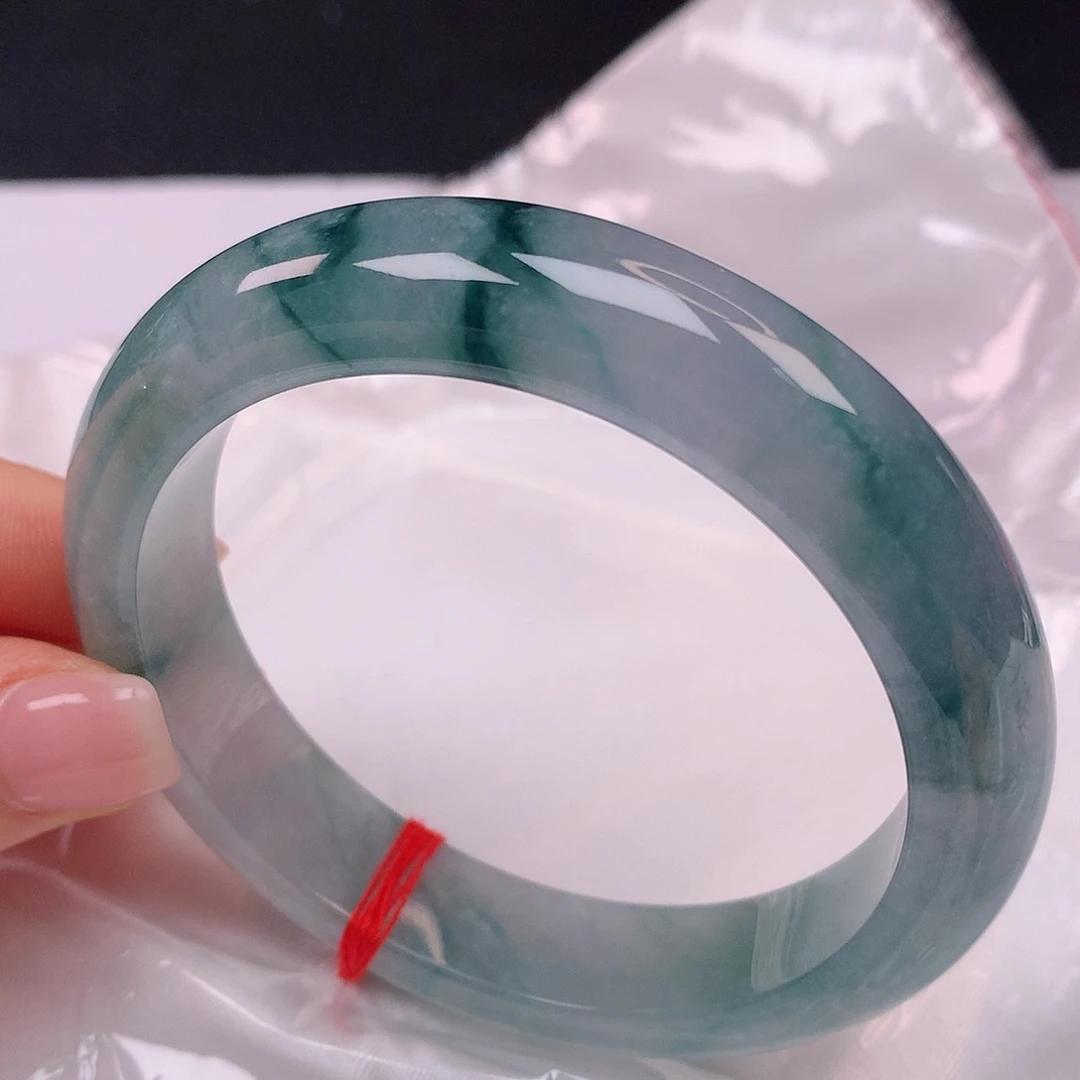 【闪购商品】未镶嵌手镯翡翠57翡翠手镯