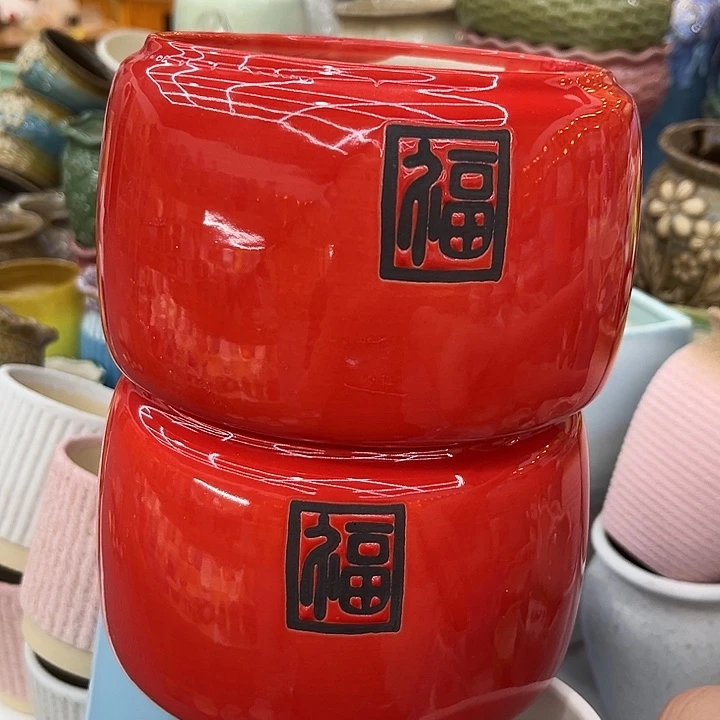福利品！9.99包邮多肉陶瓷花盆