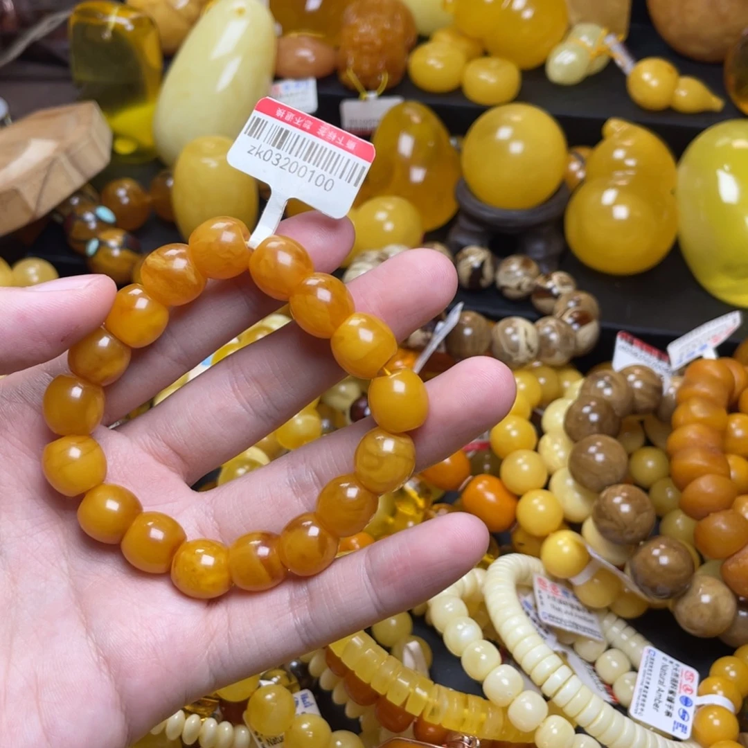 琥珀未镶嵌珠宝奇石