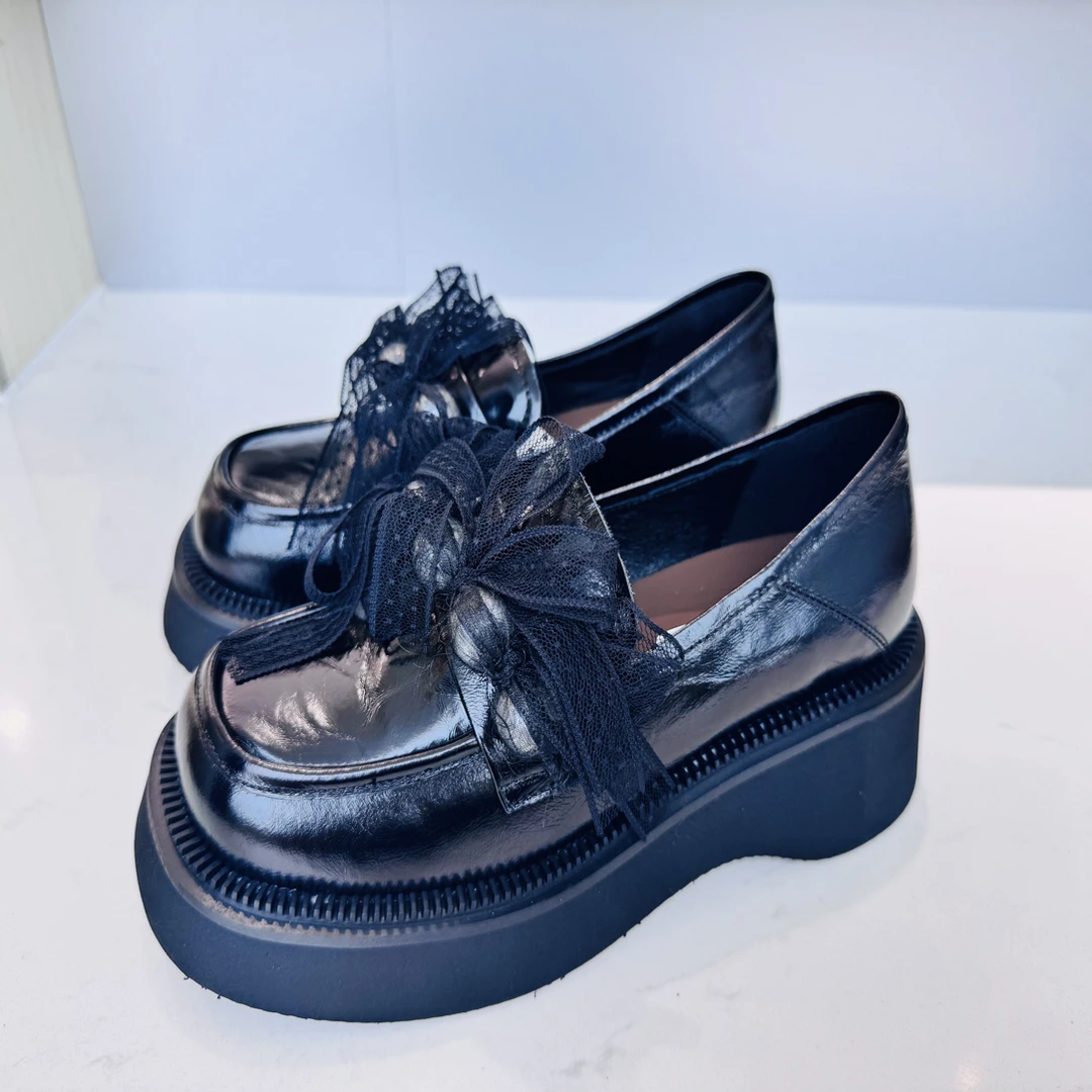 美罗巴防滑成人甜美舒适英伦风5CGF1031-2