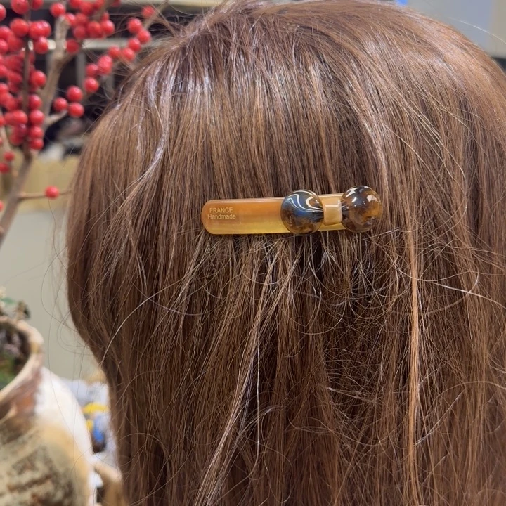 布艺铁合金插梳2个