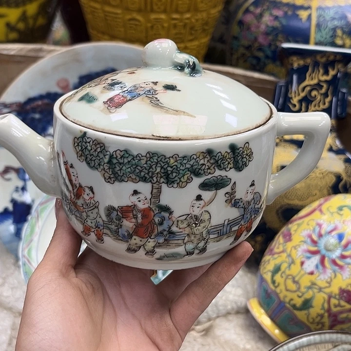 瓷片瓷器摆件 瓷器摆件