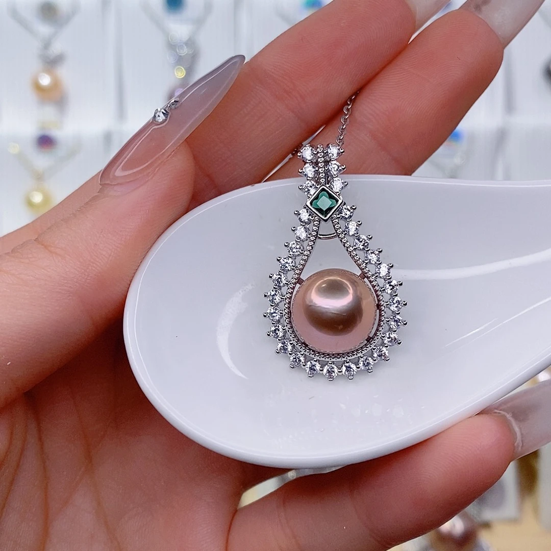 未镶嵌吊坠(赠链)淡水珍珠