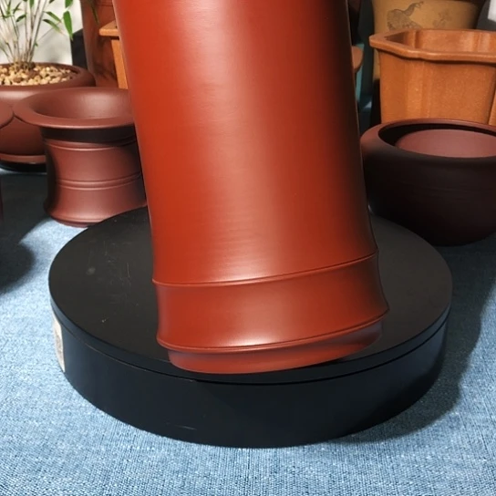 靖***律宜兴紫砂花盆种植