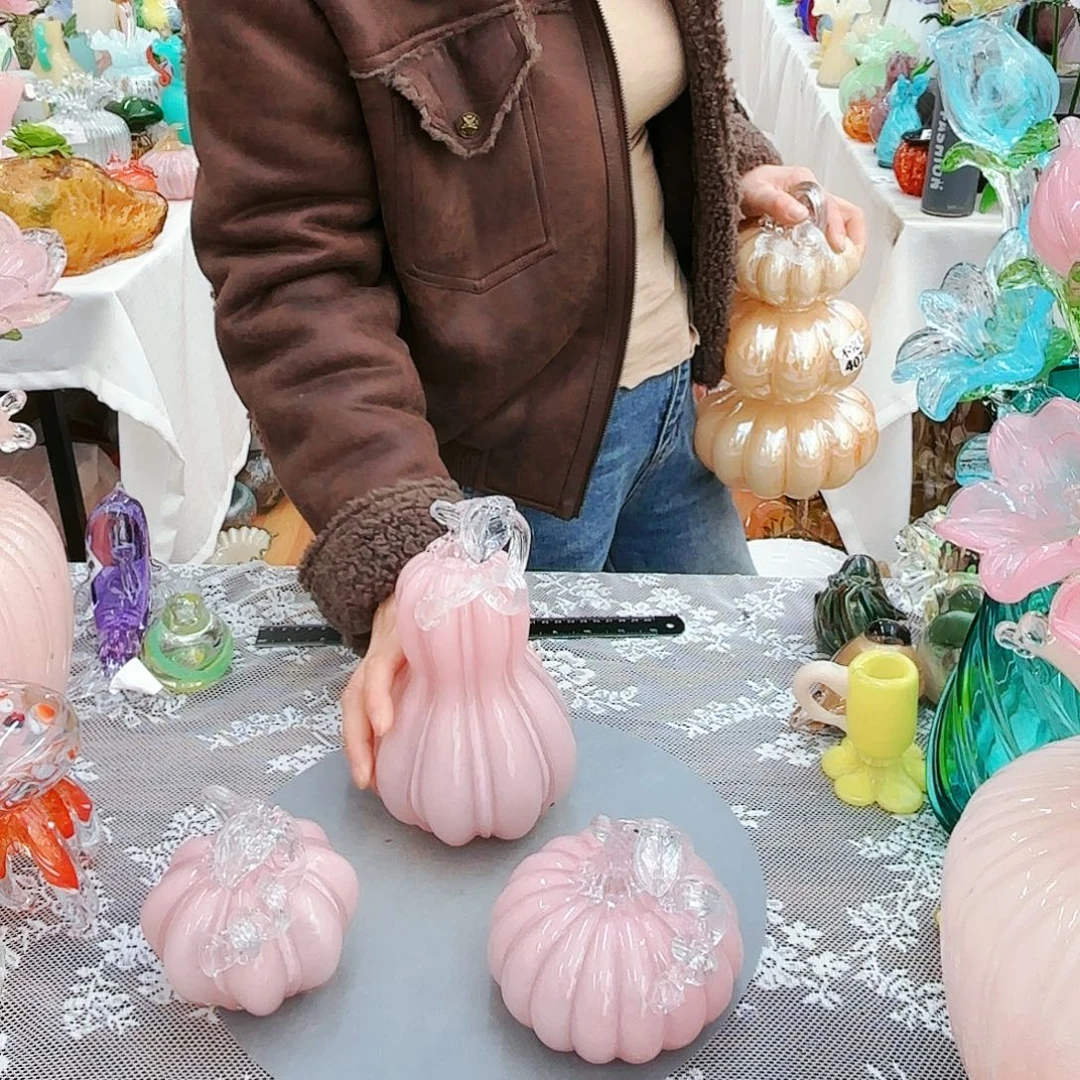 福利不退不换琉璃花瓶艺术品