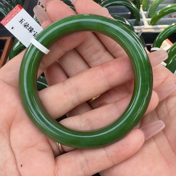 和田玉（碧玉）手镯未镶嵌