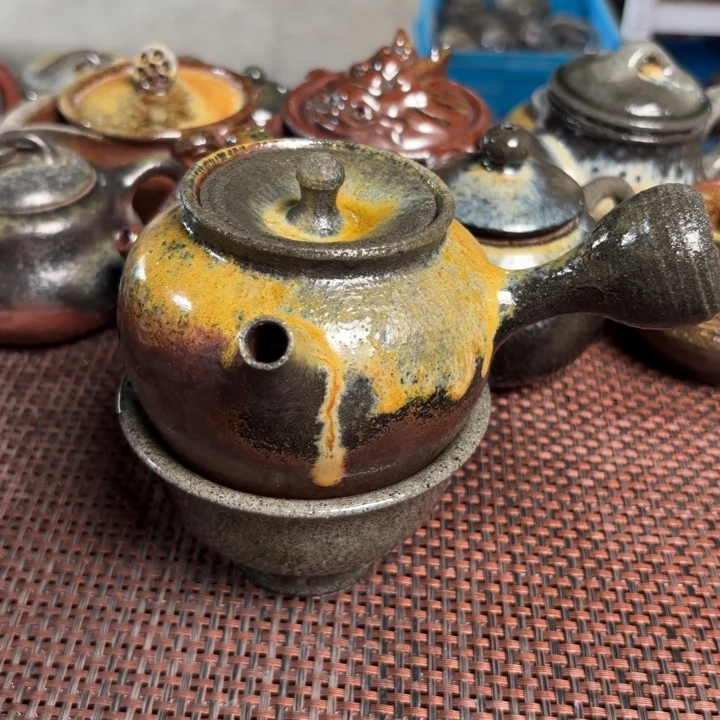 茶杯紫砂大侧把将军330