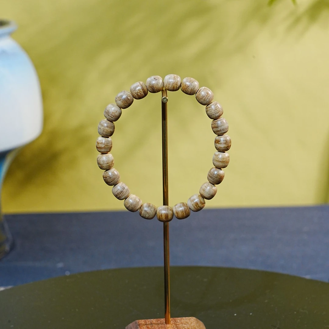 加里曼丹花珠桶珠单圈手串 0.8x0.8cm 3.5g 251209172 A