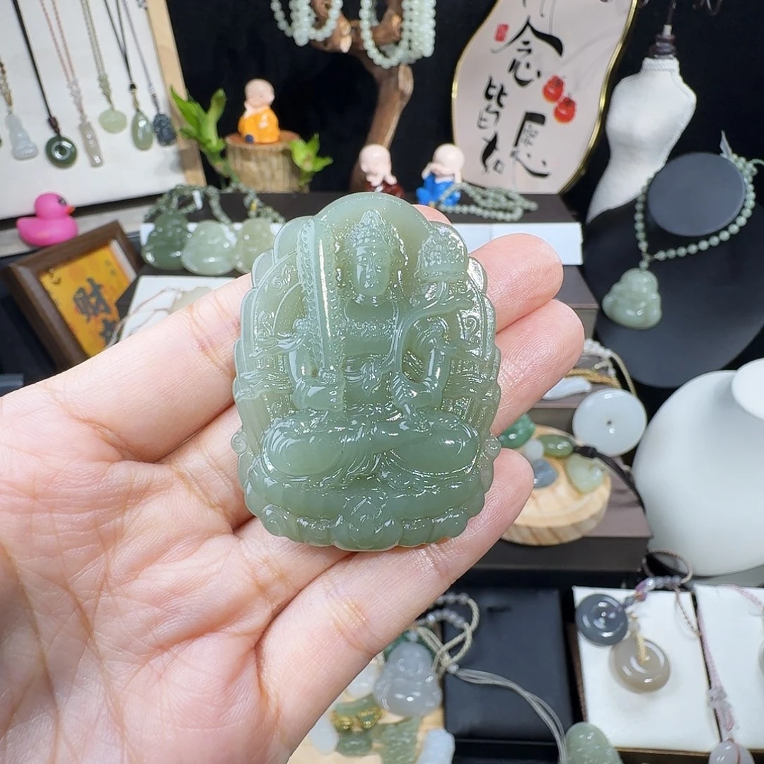冷***阳颈饰未镶嵌和田玉
