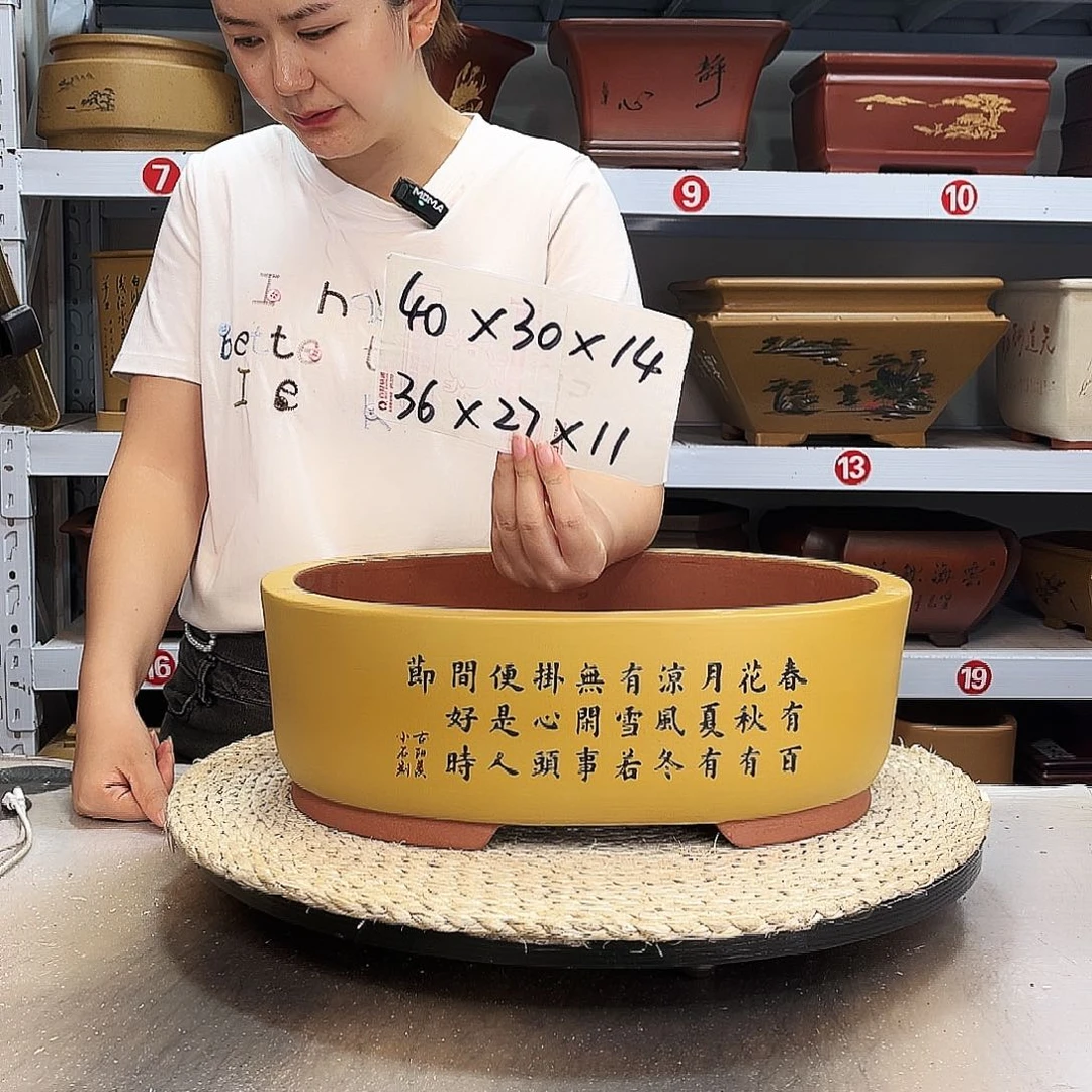 紫砂花盆紫砂花盆