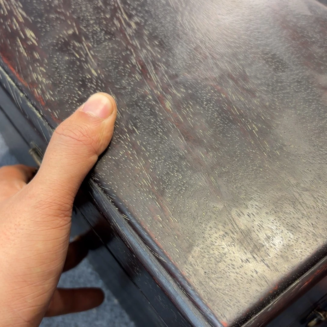 木小叶紫檀独板收纳箱