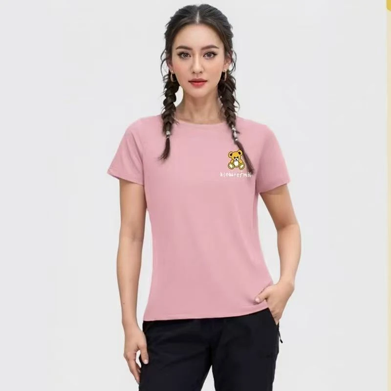 （宠粉福利）冰丝速干透气男女士T恤春夏速干时尚情侣百搭修身打底