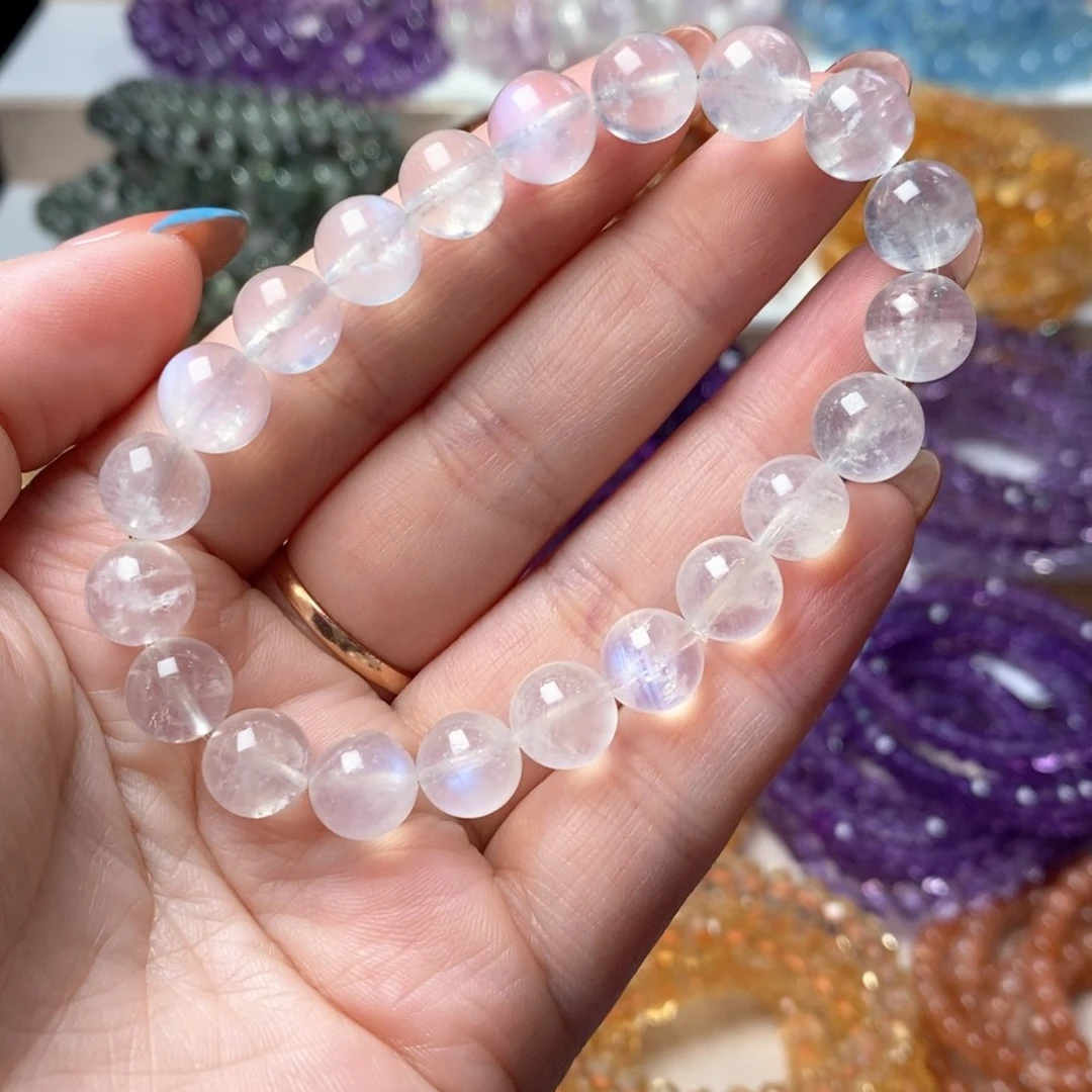 未镶嵌手串月光石蓝月光手链21.9