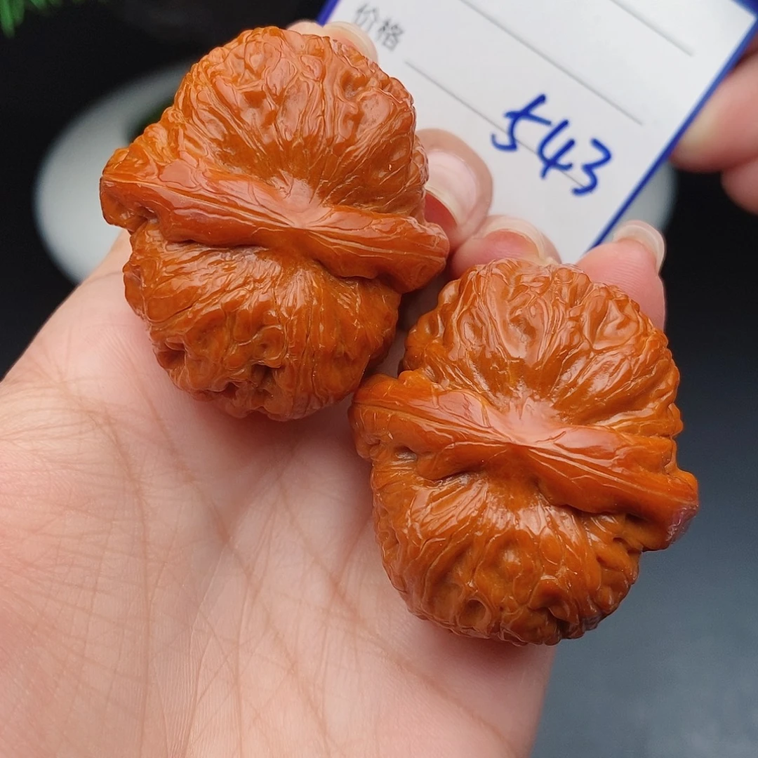 把件文玩核桃42元宝543