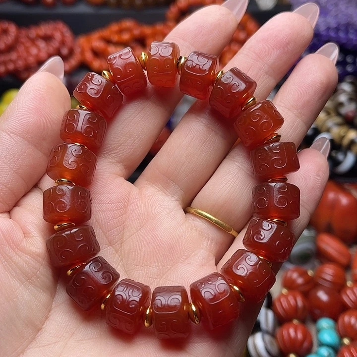 玛瑙/玉髓未镶嵌手链