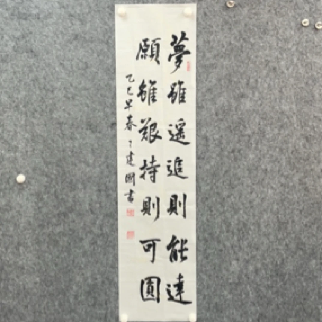 书法作品 宣纸手写 室内装饰（138×34）无装裱