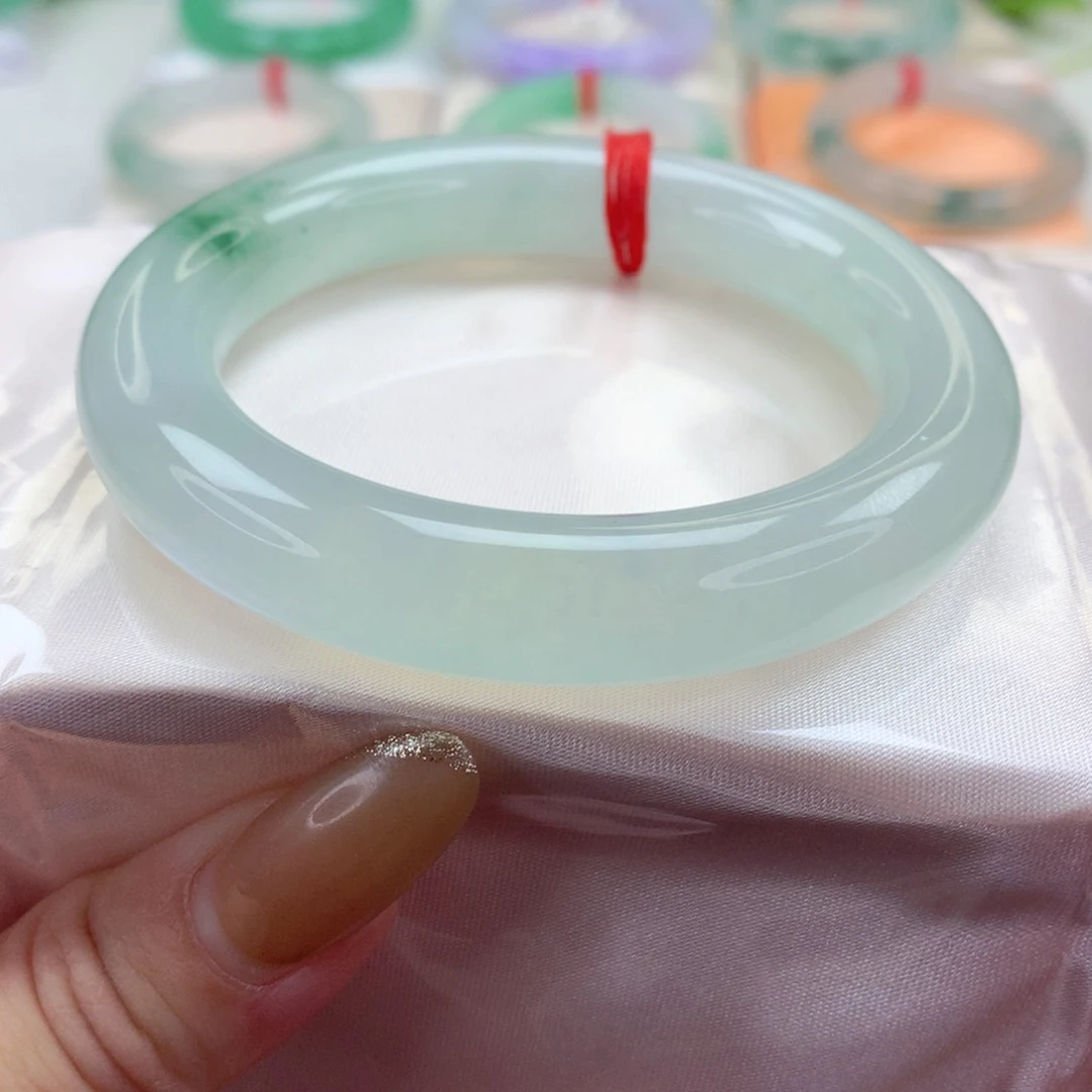 未镶嵌手镯翡翠9903清风拂杨柳 底妆娇润 细腻