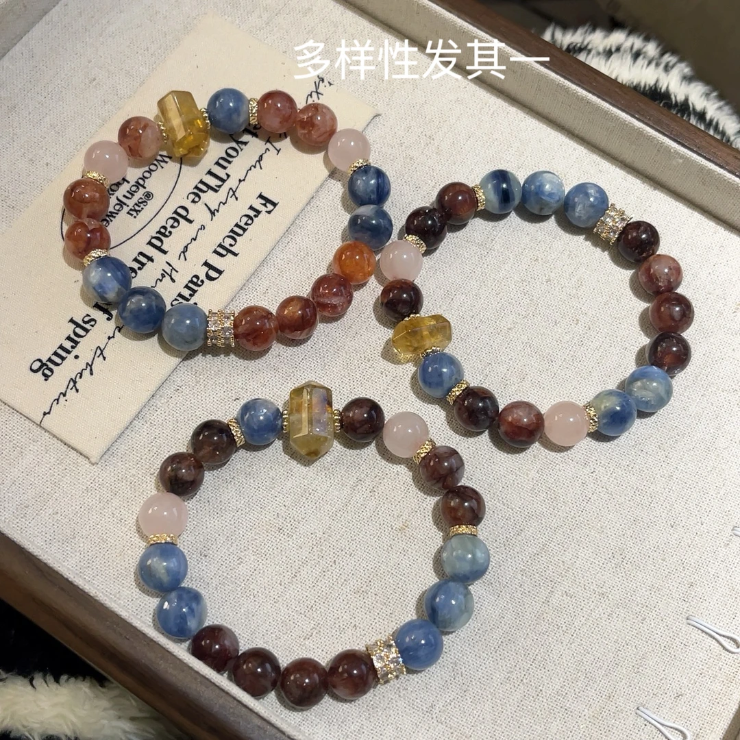 《梵高星空》小众水晶手串 多样性发一