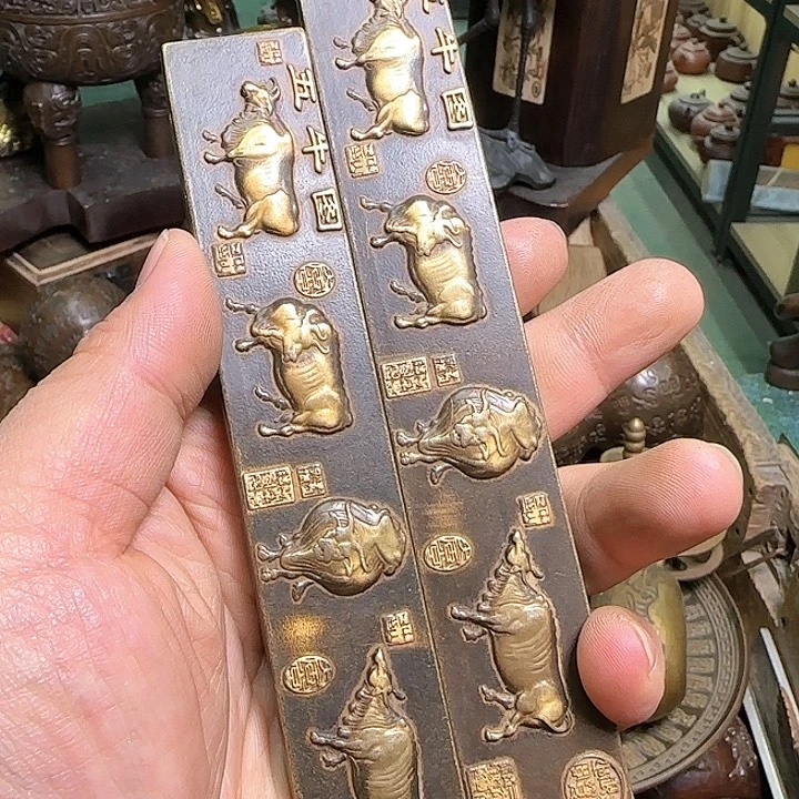 铜器办公室茶室摆件