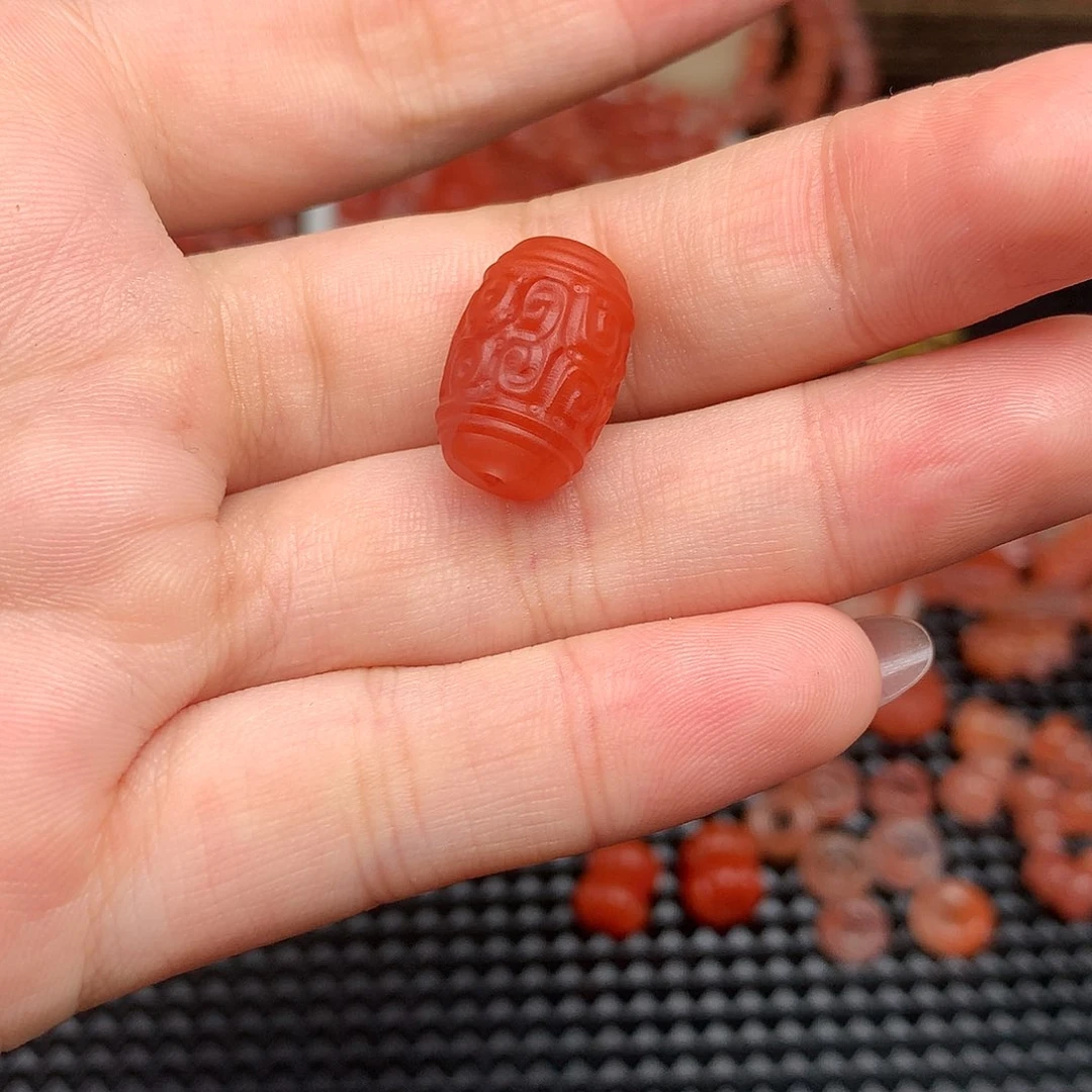 念***念南红玛瑙未镶嵌项链