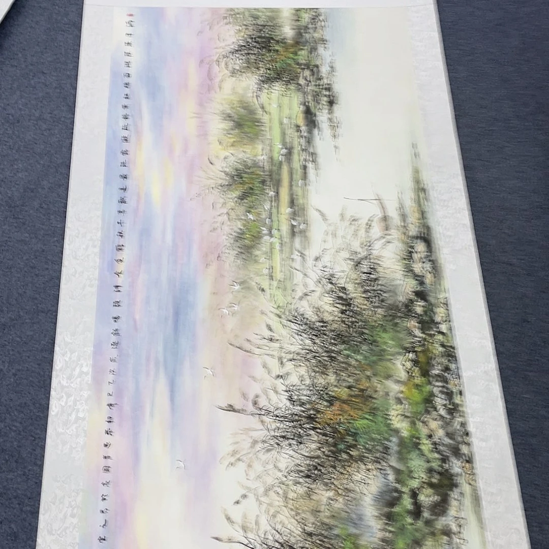 国画作品小姐姐放漏…