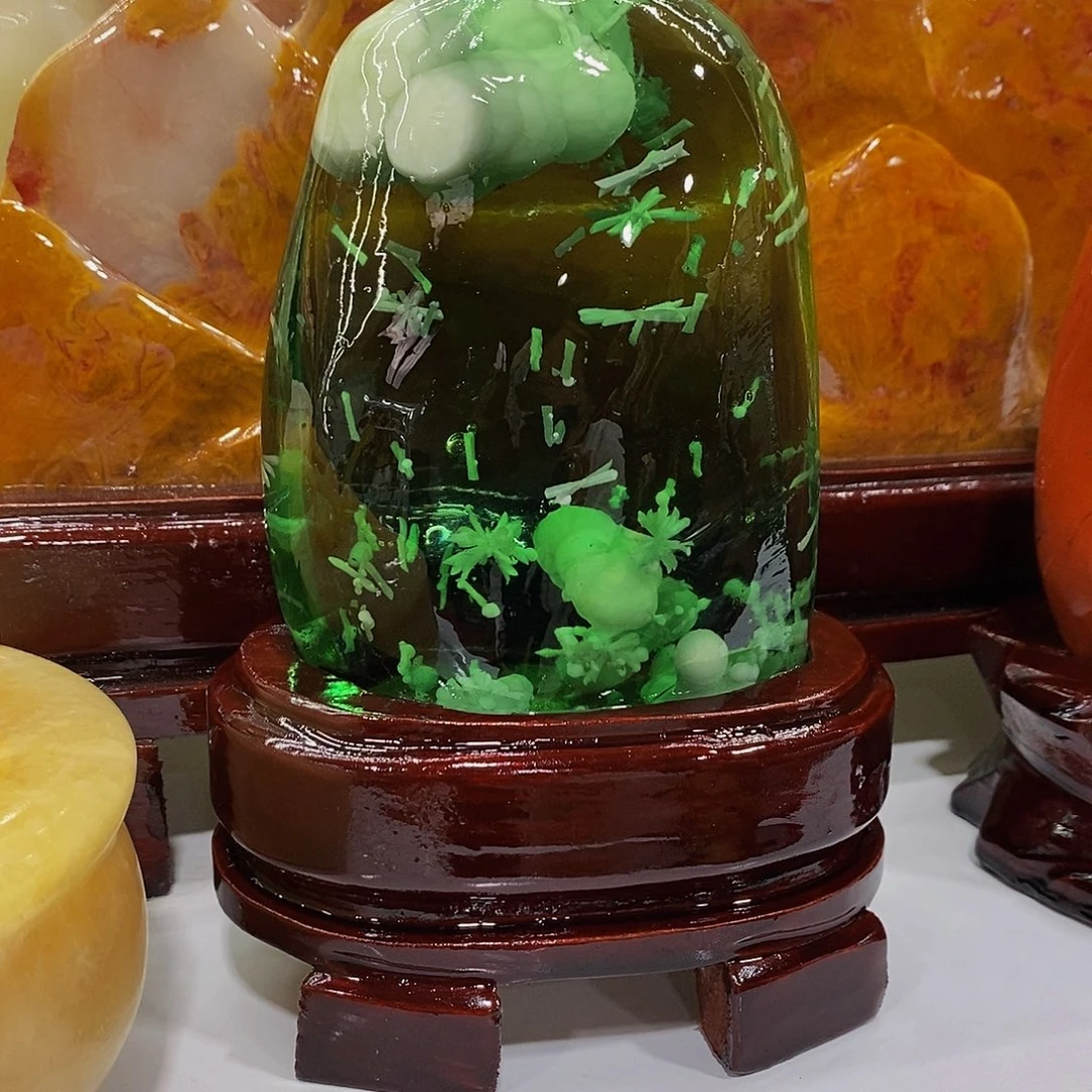 李***启石材天然家居摆件