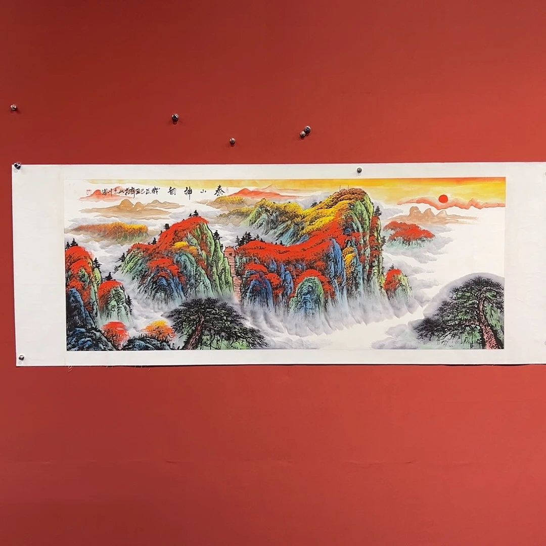 国画李川浦画家作品