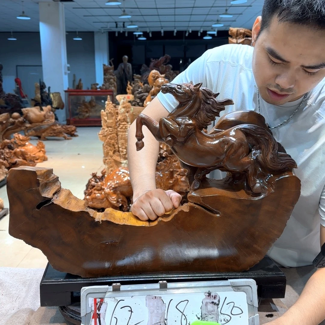 5***台木工艺品摆件不包邮
