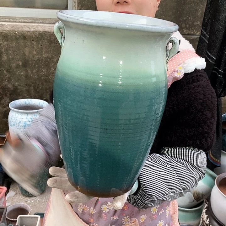 紫砂花盆正品口20高32