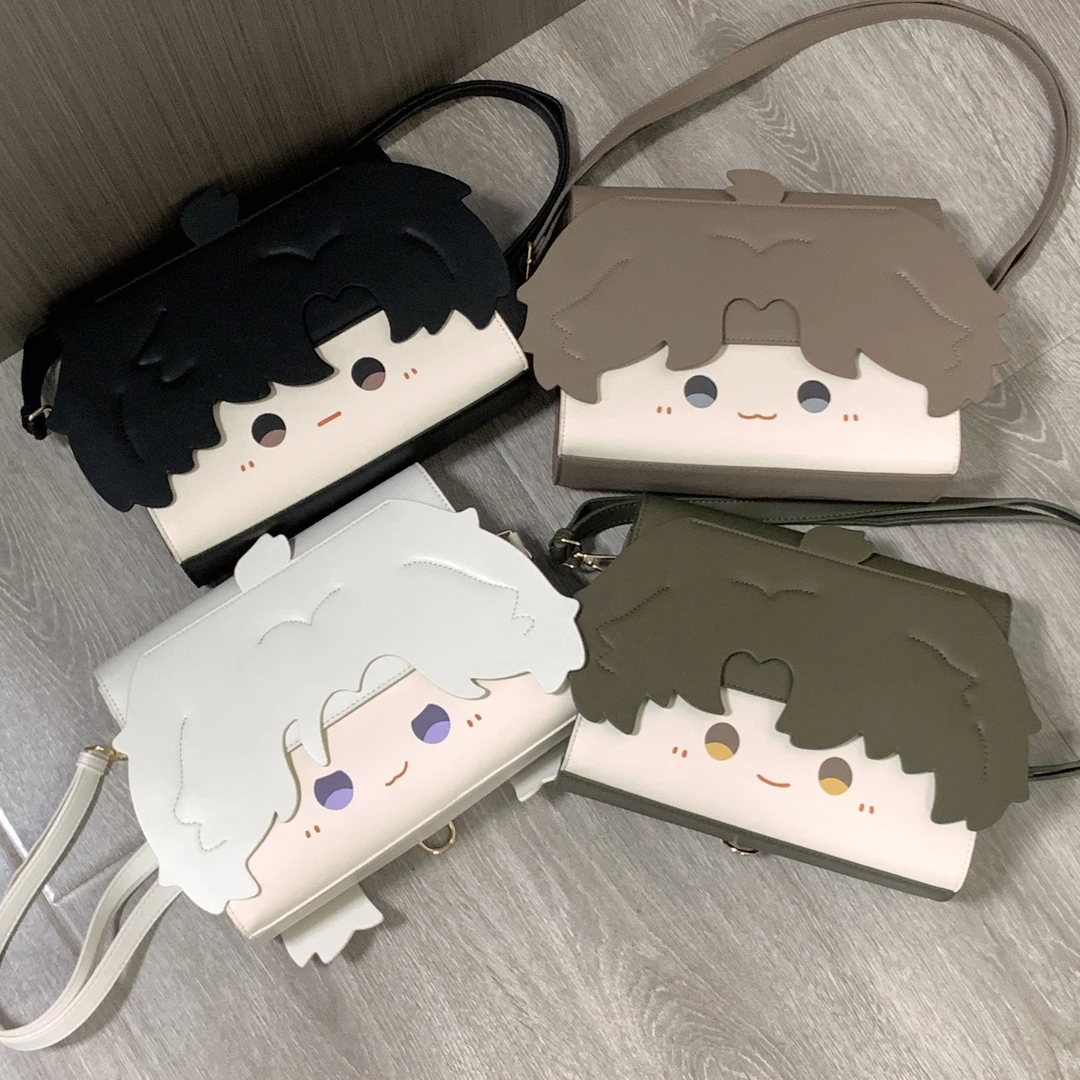 世界之外PU刘海翻盖包同人周边易遇顾时夜夏萧因柏源痛包已授权