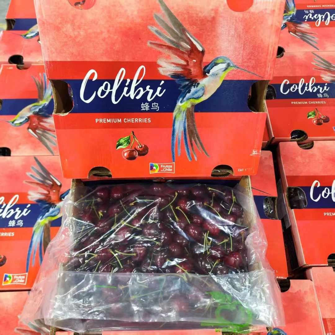 【车厘子】2JDD智利进口车厘子【BING】5斤装包邮 海运内附果径卡Bing宾智利共和国