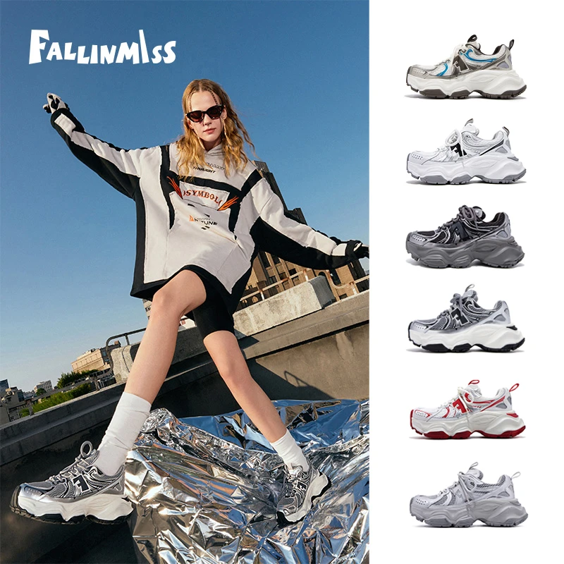 【非谜官方】《明星同款》非谜星云老爹鞋女25年春增高休闲舒适女鞋*