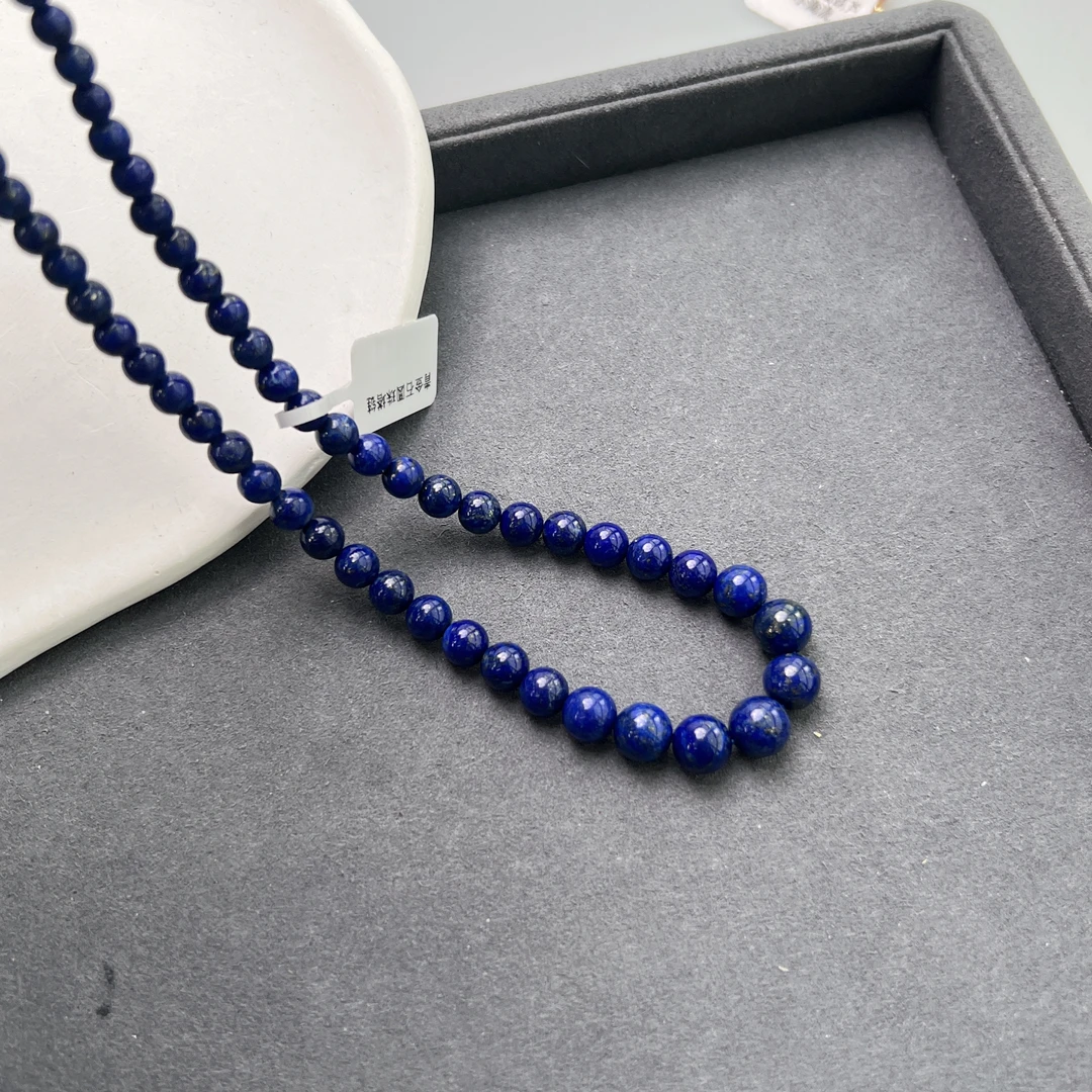 青金石圆珠塔链4.5-10mm