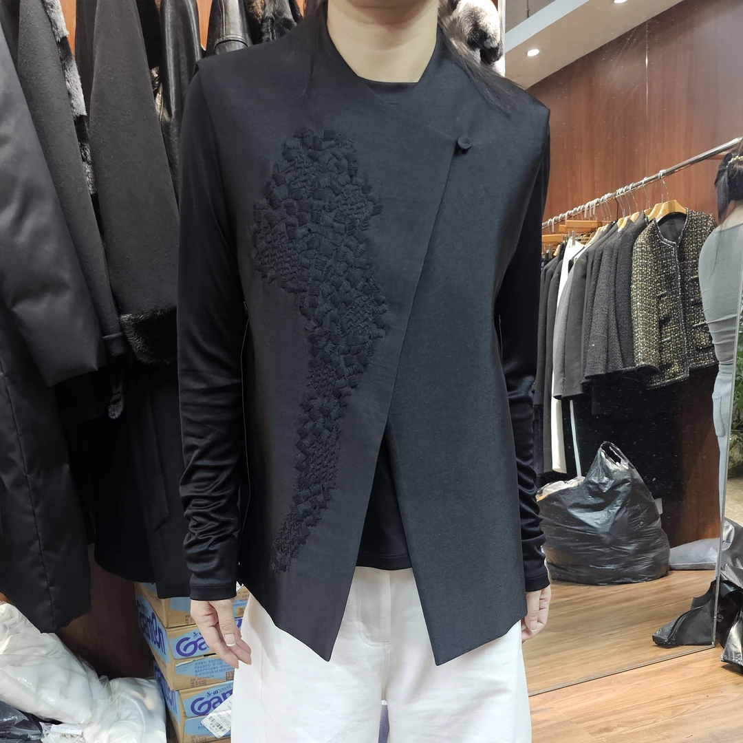 【GELINA】2026春夏新款简约高端定制感气质休闲马甲3001