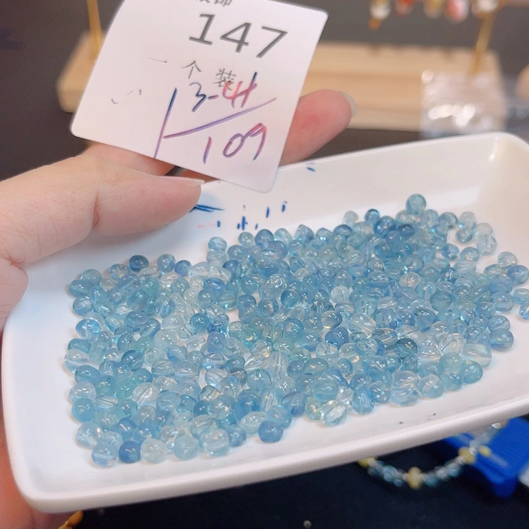 水晶珠宝半成品未镶嵌147 。