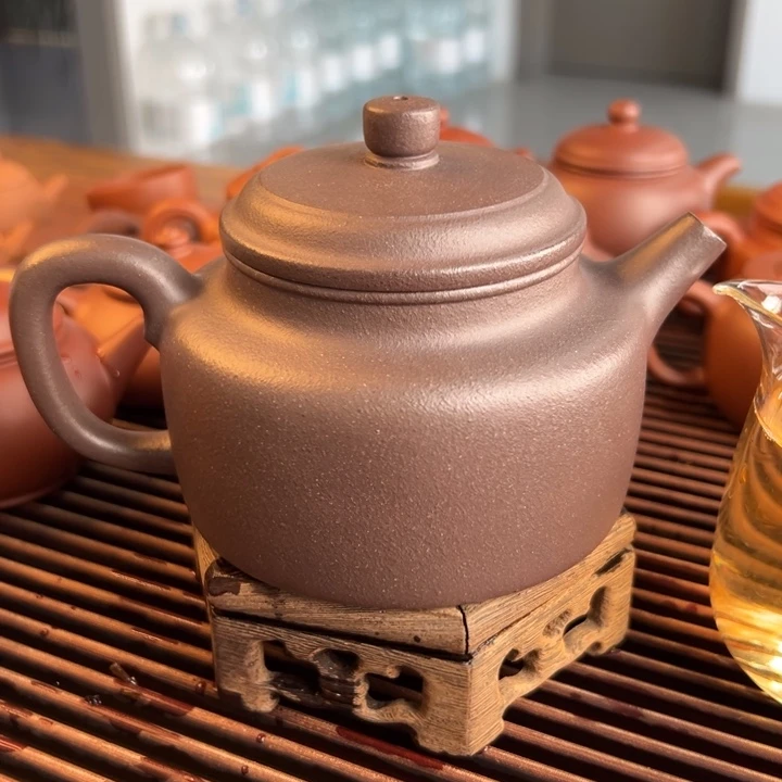 茶案紫砂天青德中400cc