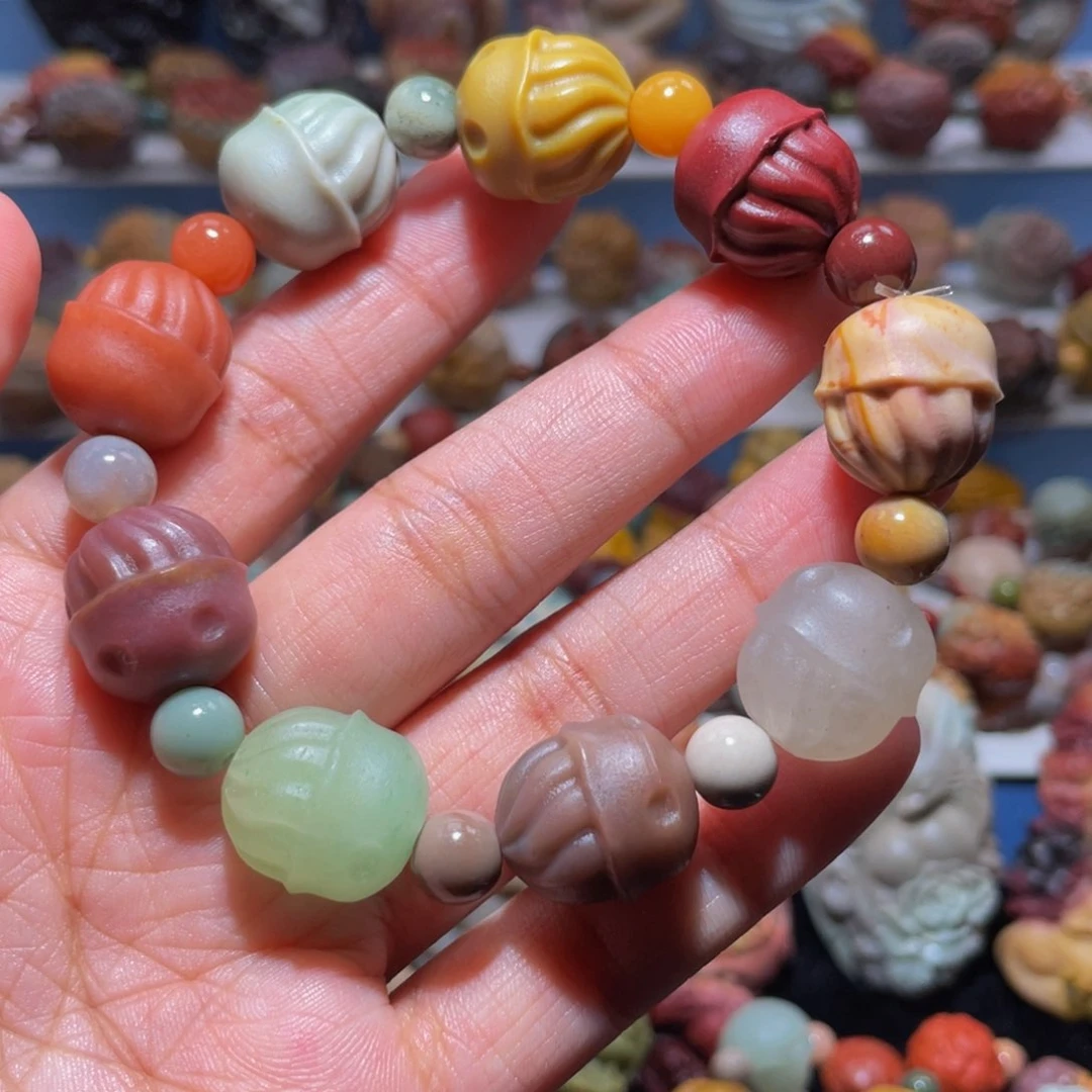 未镶嵌手串石英质玉