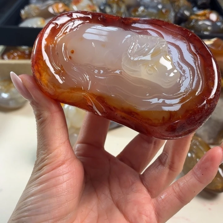 未镶嵌吊坠(不含链)玛瑙/玉髓