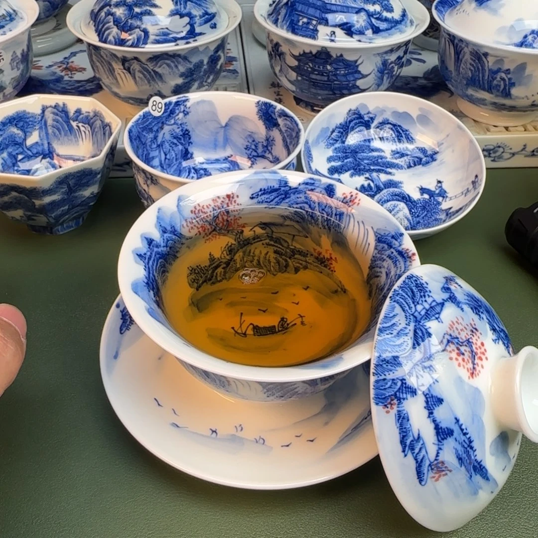 纯手工纯手绘茶具90