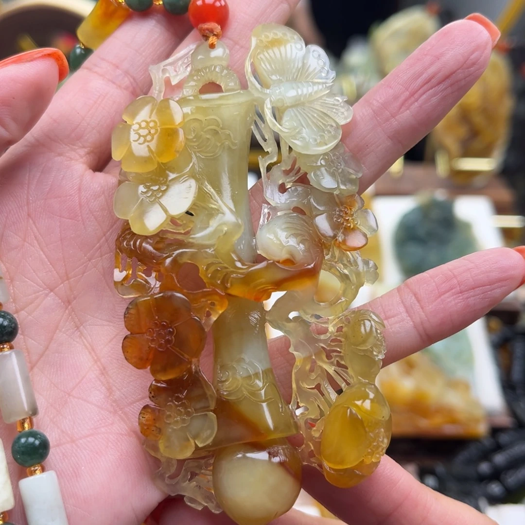 未镶嵌岫玉挂件挂件